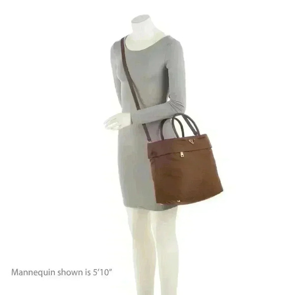 Prada Tessuto Front Pocket Medium Convertible Tote - Picture 8 of 12